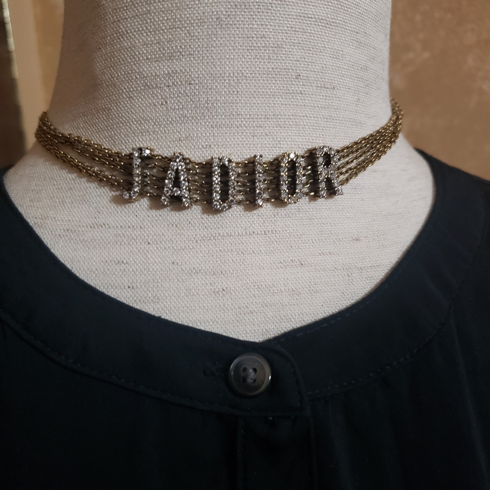 J'Adior choker necklace